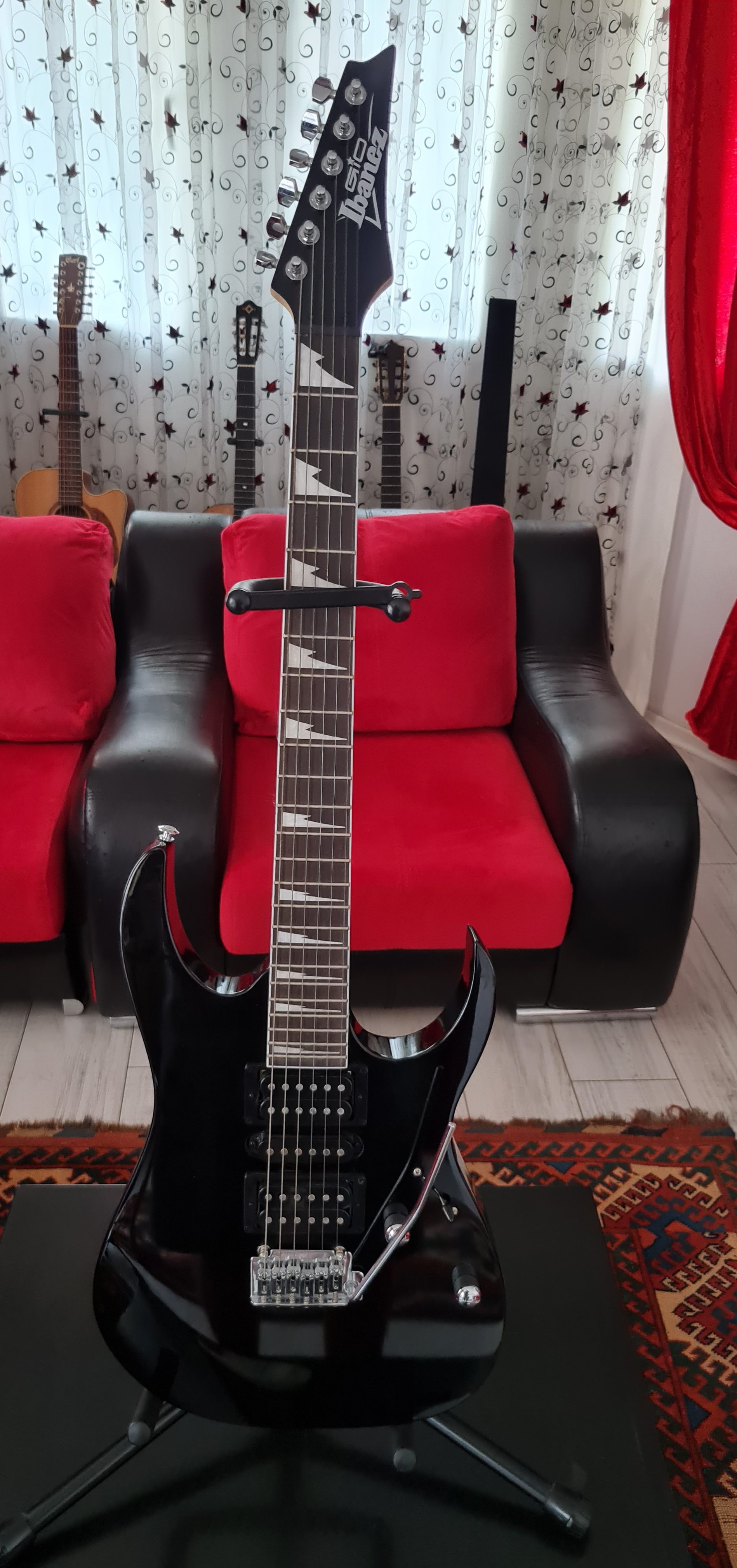 IBANEZ GRG170DX-BKN Elektro Gitar 1