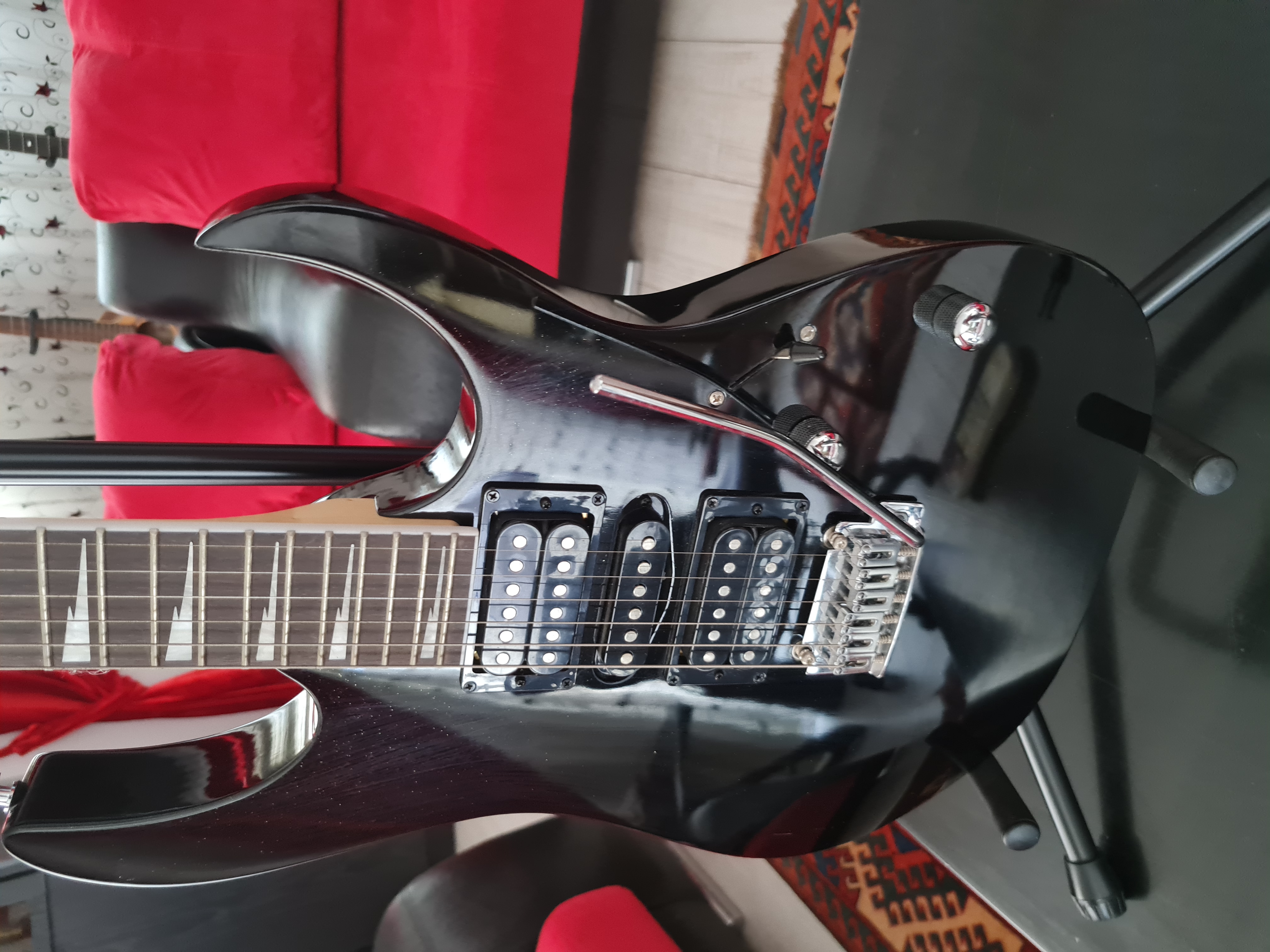 IBANEZ GRG170DX-BKN Elektro Gitar 4