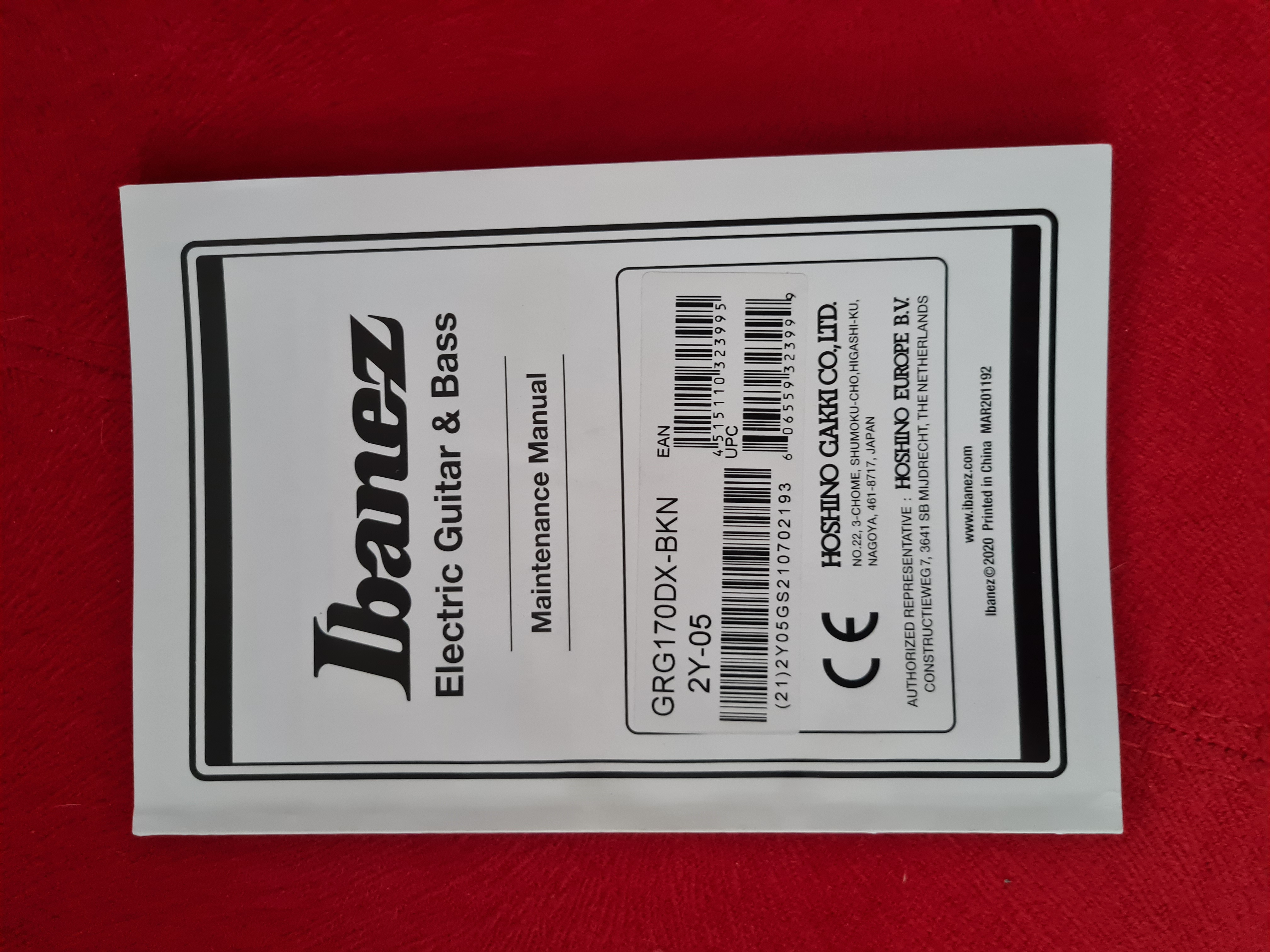 IBANEZ GRG170DX-BKN Elektro Gitar 6