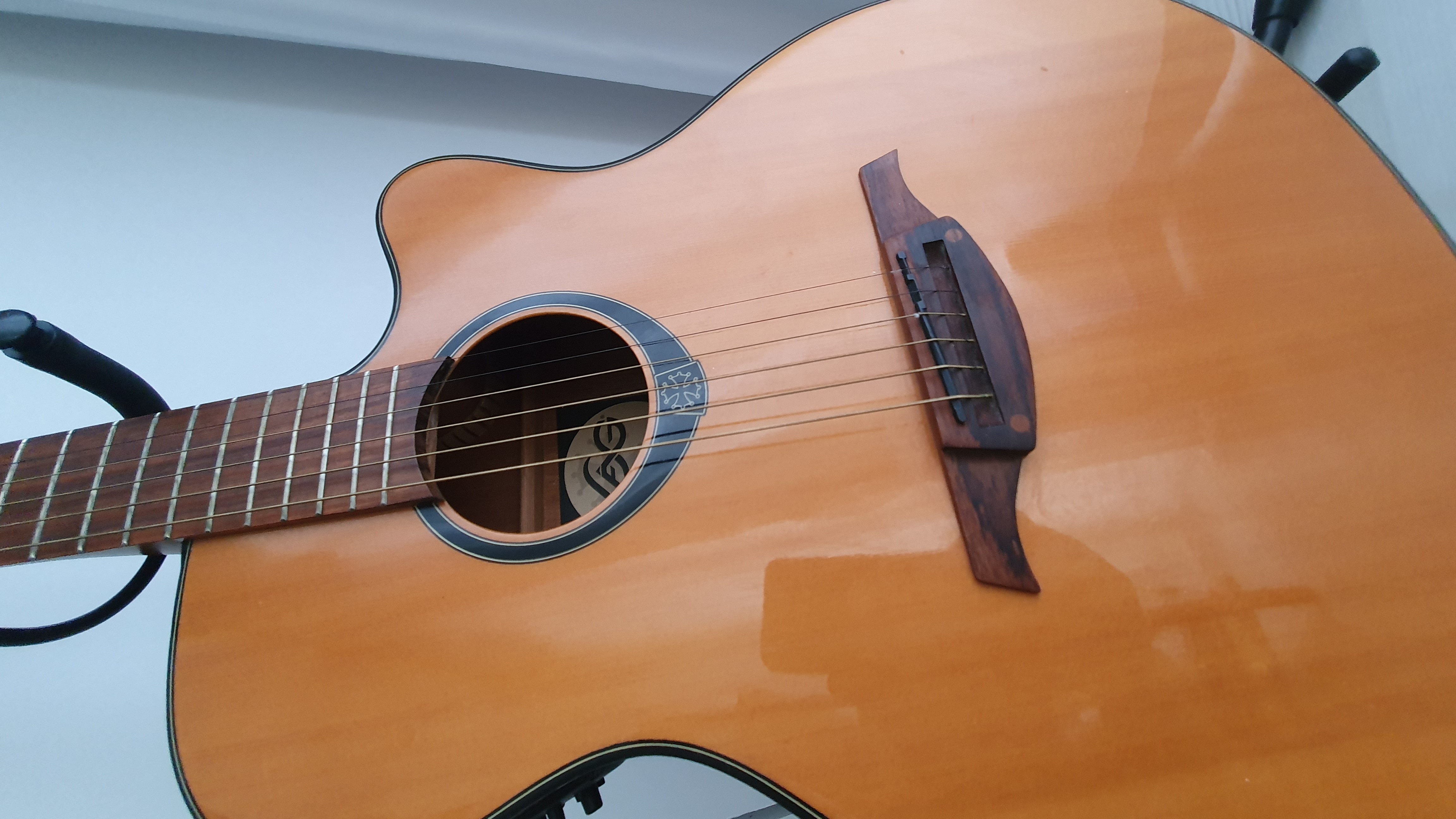 Lag T66ACE Tramontane Elektro Akustik Gitar 5