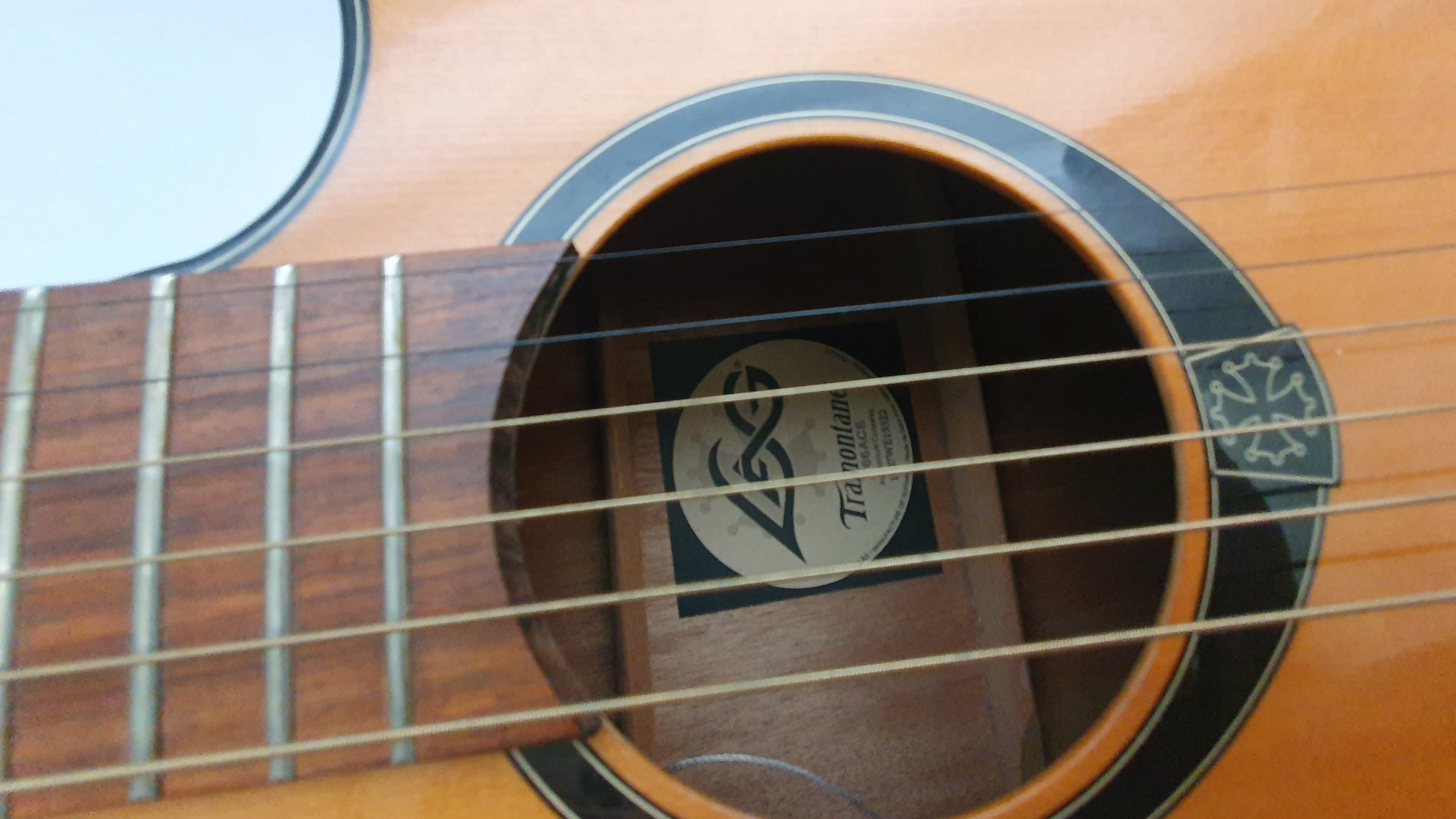 Lag T66ACE Tramontane Elektro Akustik Gitar 6