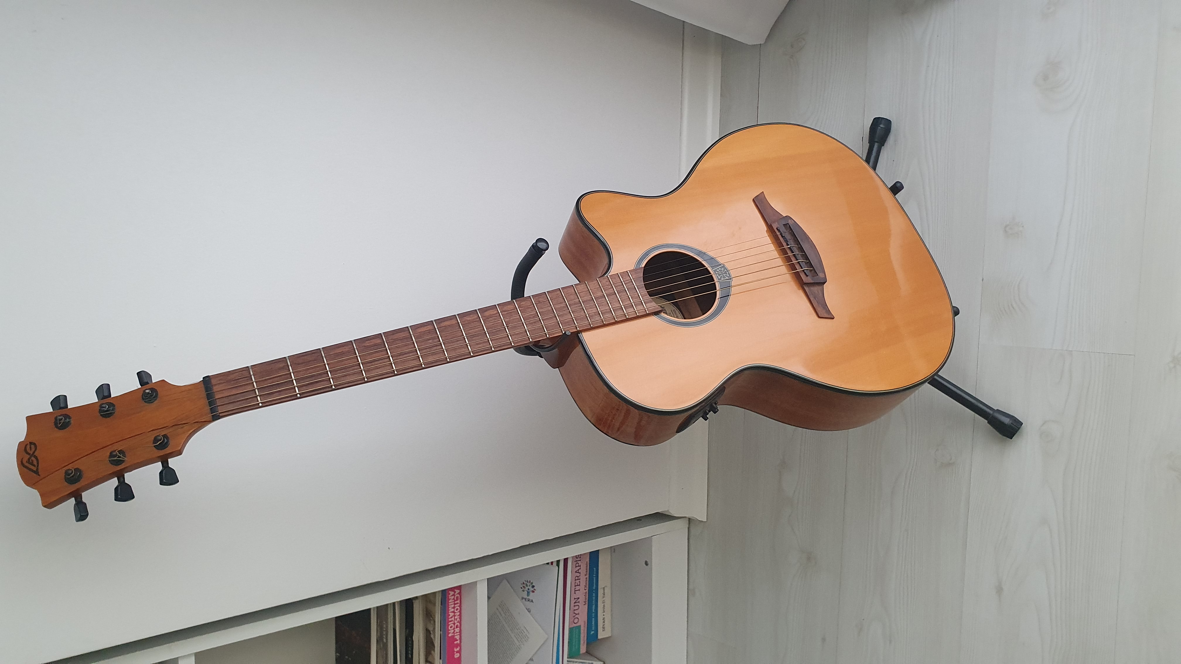 Lag T66ACE Tramontane Elektro Akustik Gitar 2