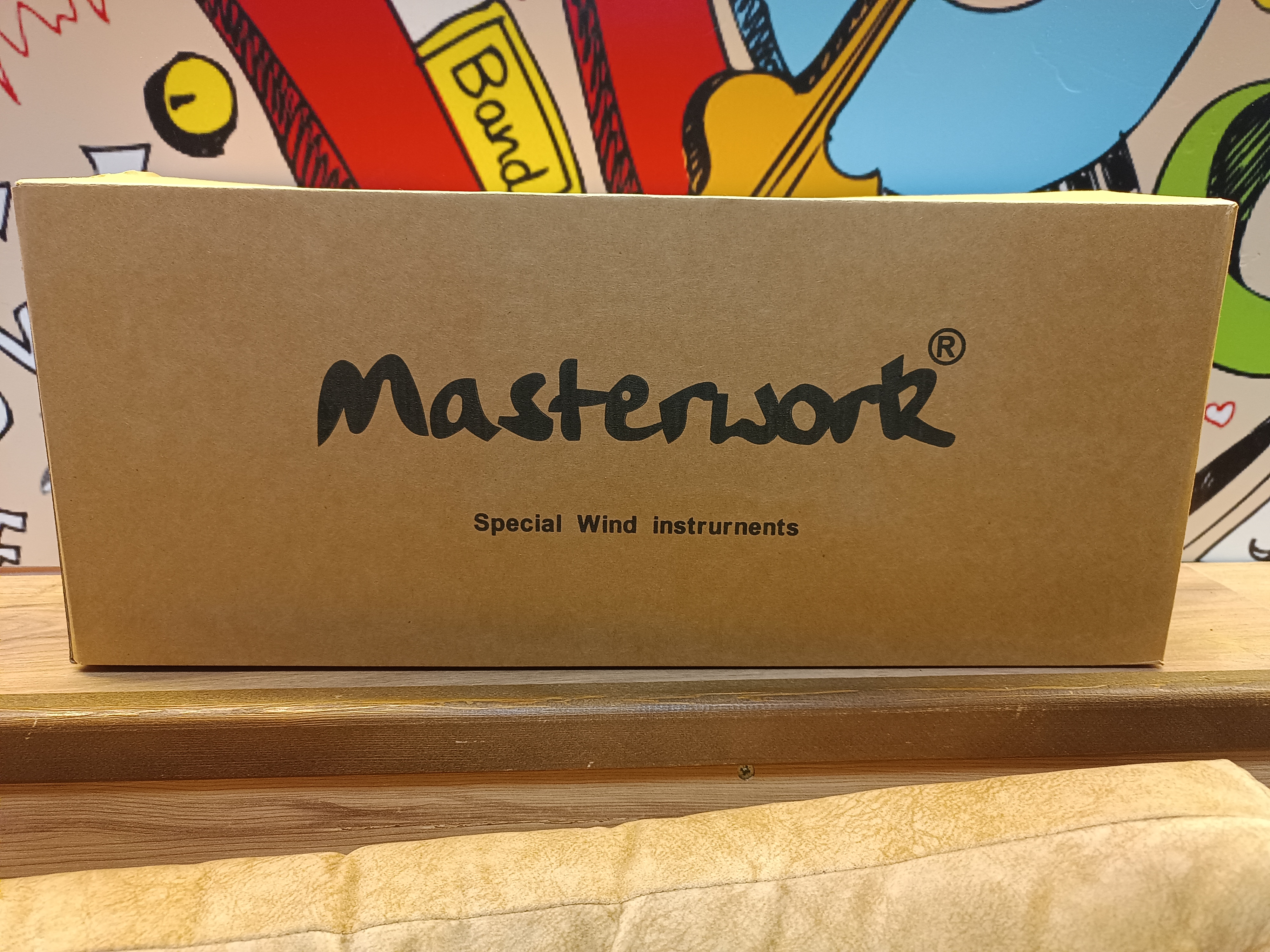 Masterwork profesyonel Beyaz klarnet 7