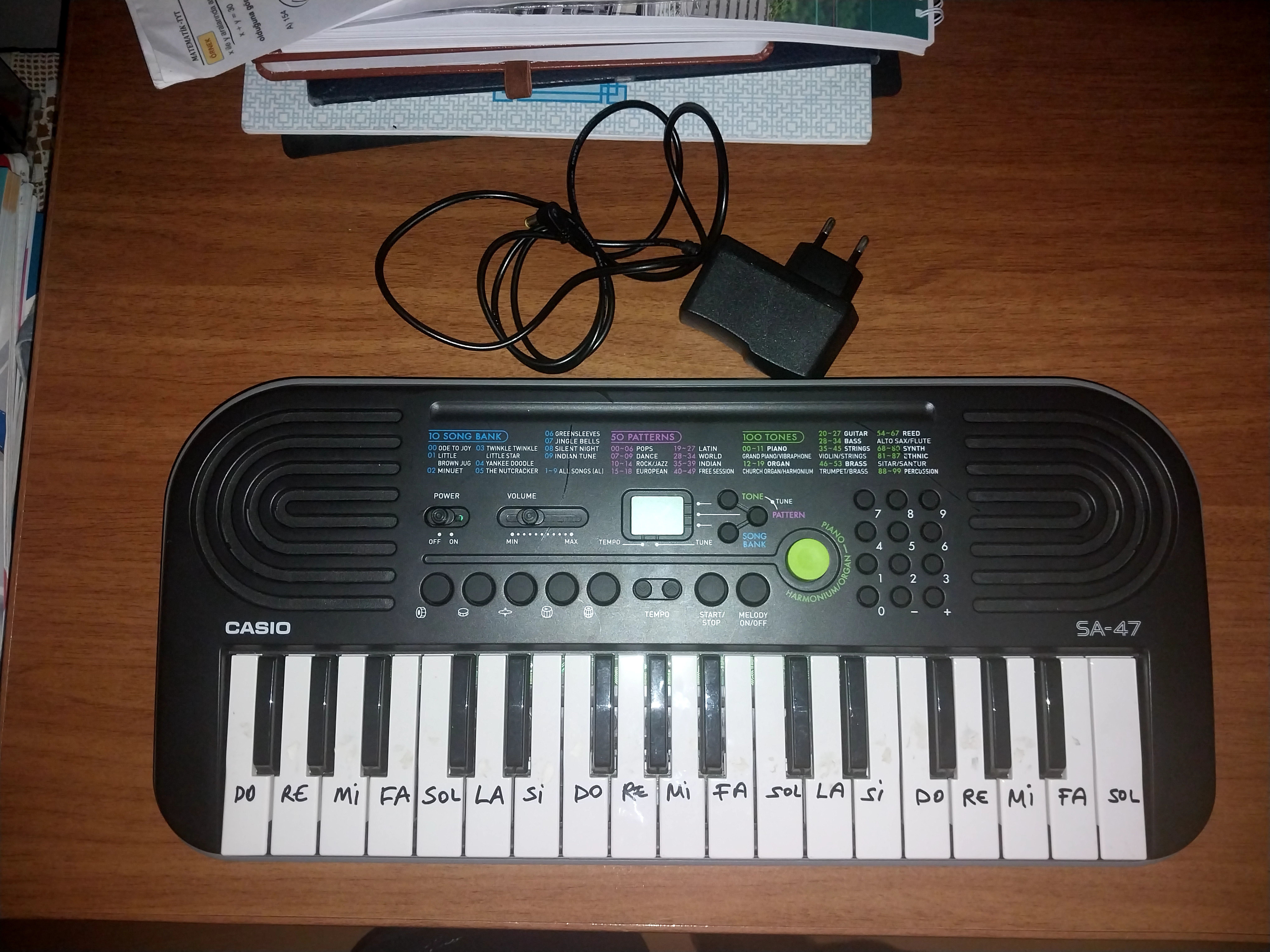 Casio Sa-47 TEMİZ KULLANILMIŞ ORG 1