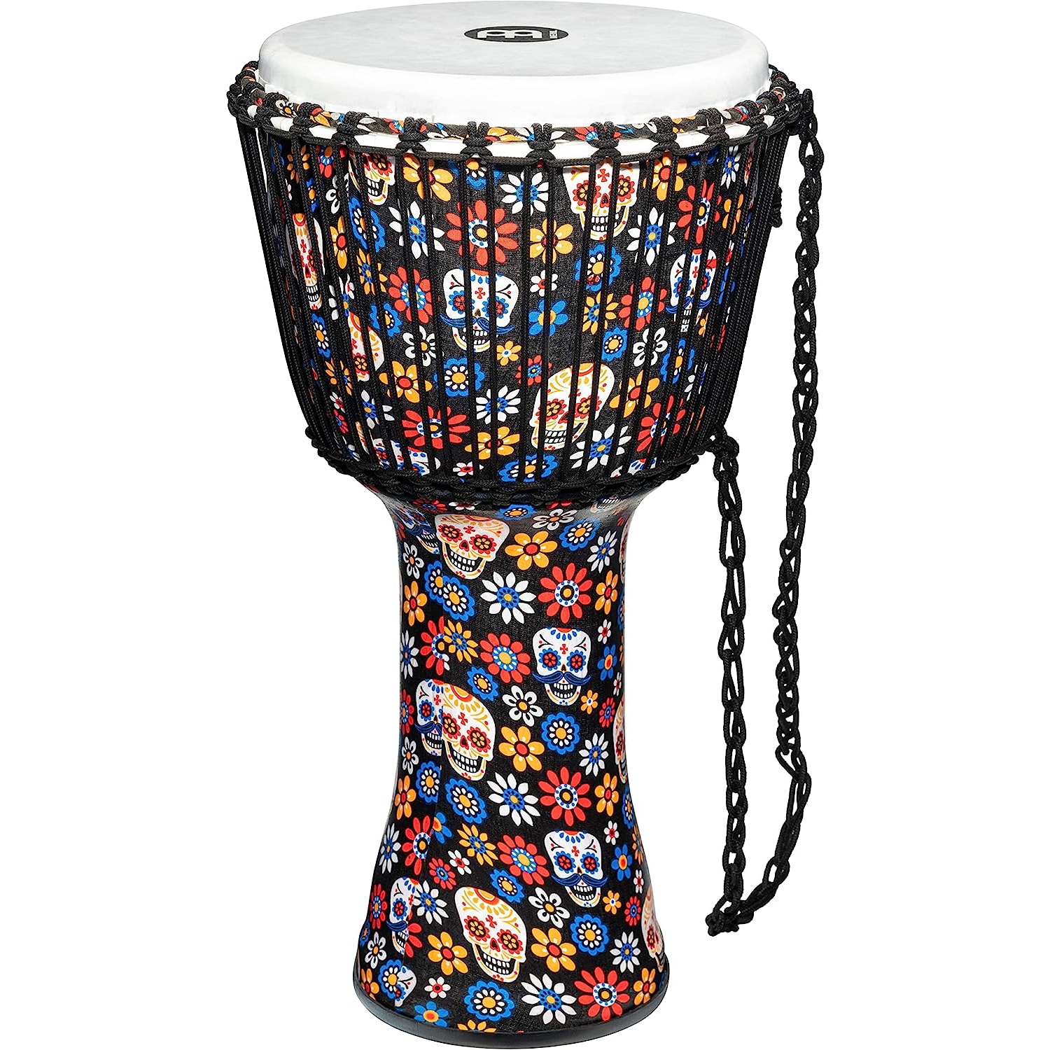 Meinl PADJ7-L-F Travel Series 12" Djembe (Day Of The Dead Finish) 1