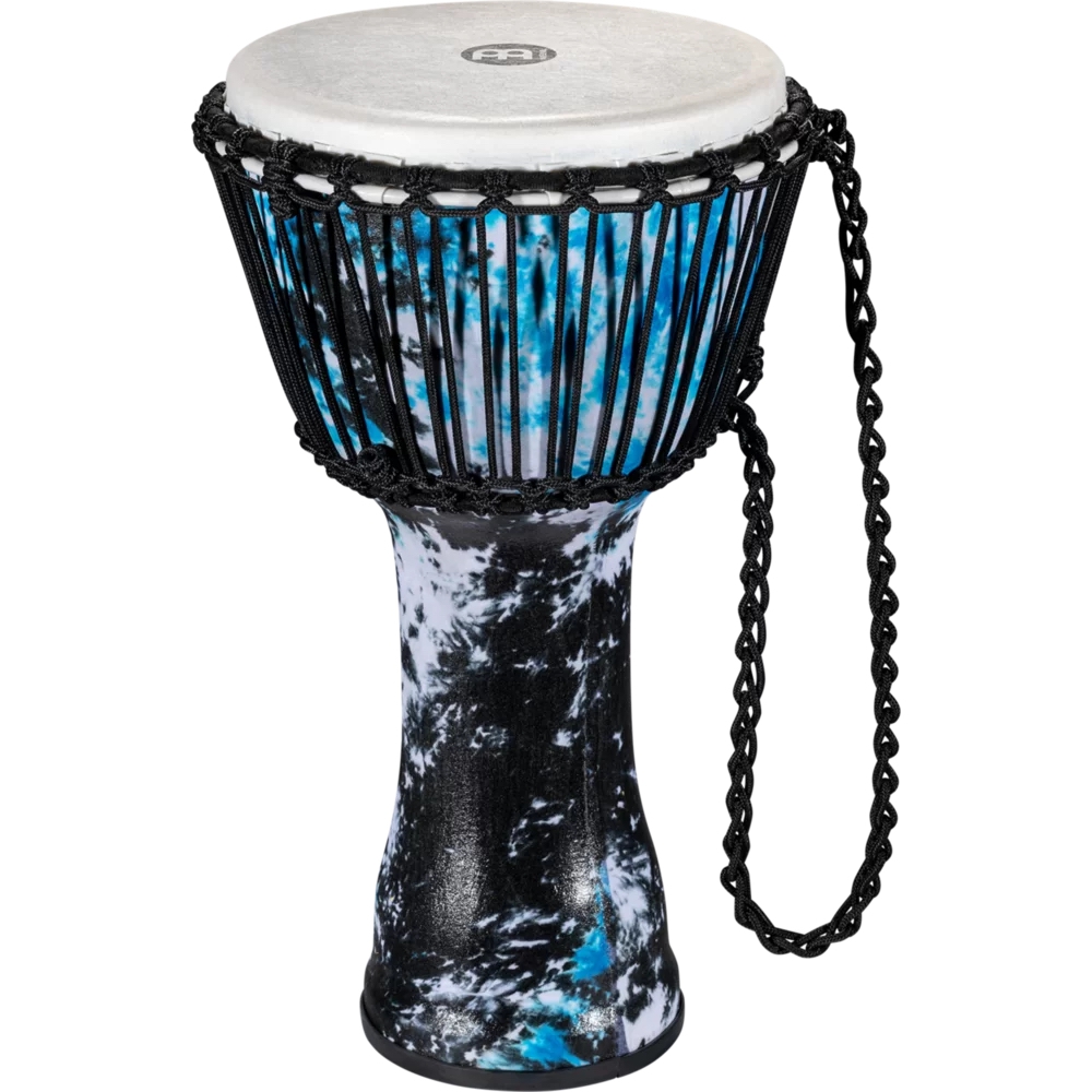 Meinl PADJ8-M-F Travel Series 10" Djembe (Blue Tie Dye) 2