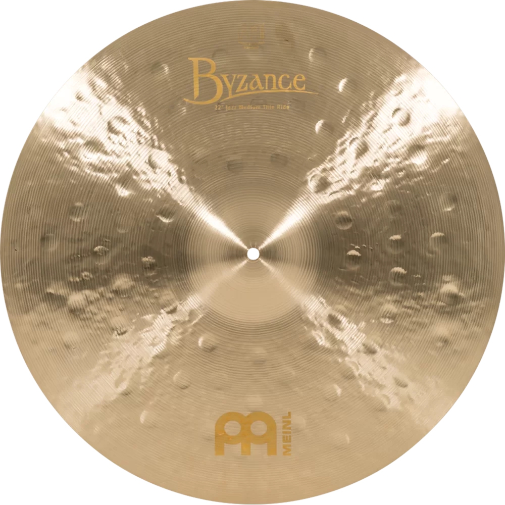 Meinl 22" Byzance Jazz Medium Thin Ride Zil 3