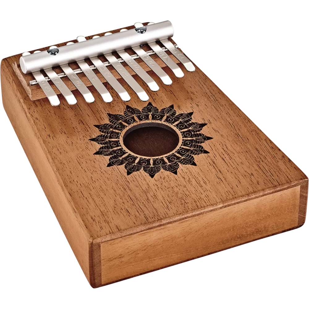 Meinl Sonic Energy KL1008H Sound Hole C Major 10 Note Kalimba (Mahogany) 1