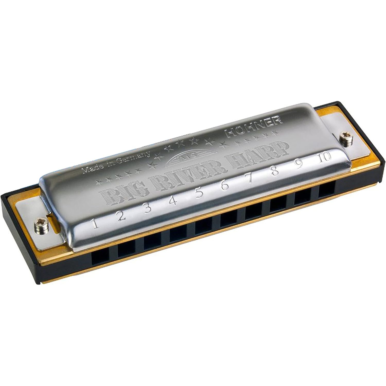 Hohner M590026X 590 Big River Harp Box Re Bemol Majör Mızıka 1