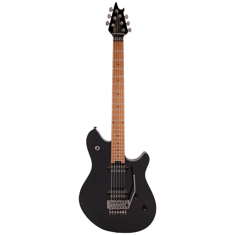 EVH Wolfgang WG Standard Baked Akçaağaç Klavye Gloss Black Elektro Gitar 1