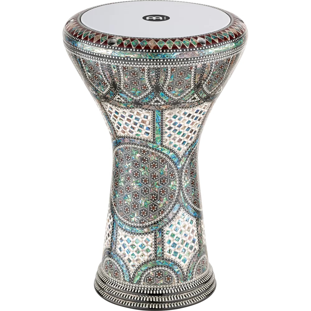 Meinl AEED3 Artisan 8 3/4" Darbuka (Blue Pearl, Mosaic Palace Finish) 2
