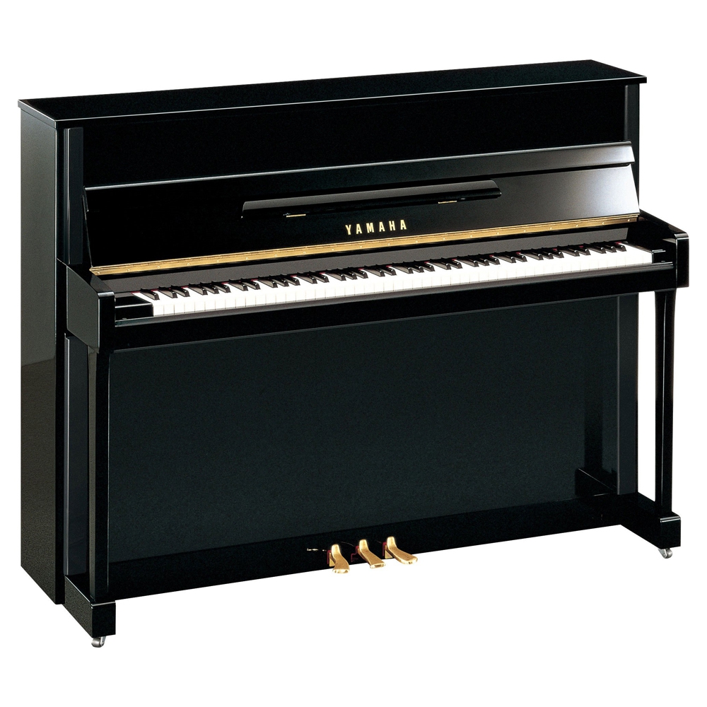 Yamaha B2 Akustik Duvar Piyanosu (Parlak Siyah) 2