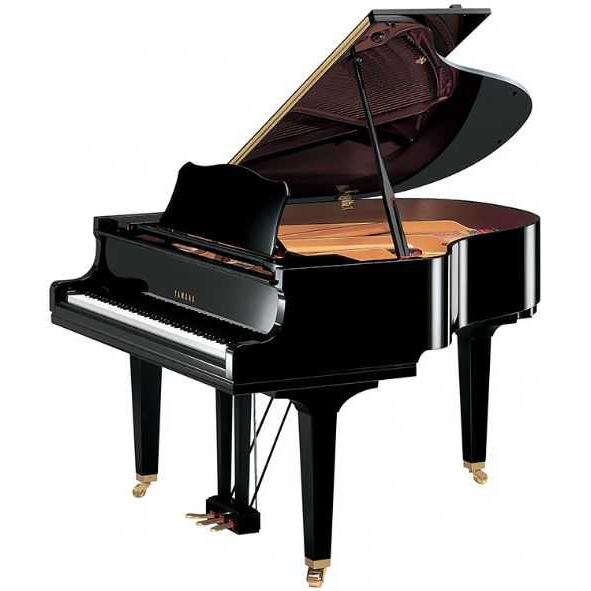 Yamaha GC1 Akustik Kuyruklu Piyano (Parlak Siyah) 2