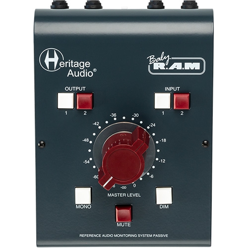 Heritage Audio Baby RAM 2-Kanal Pasif Monitör Controller 2