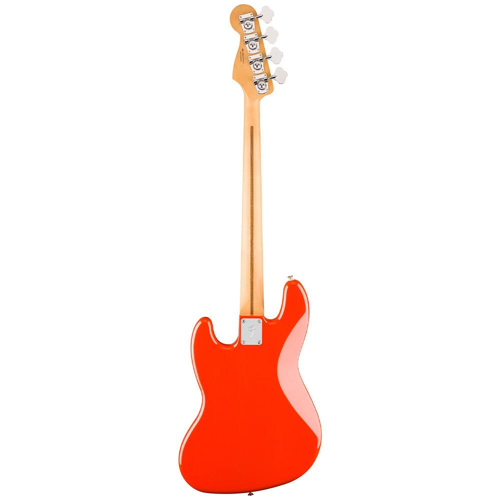 Fender Player II Jazz Bass Akçaağaç Klavye Coral Red Bas Gitar 2