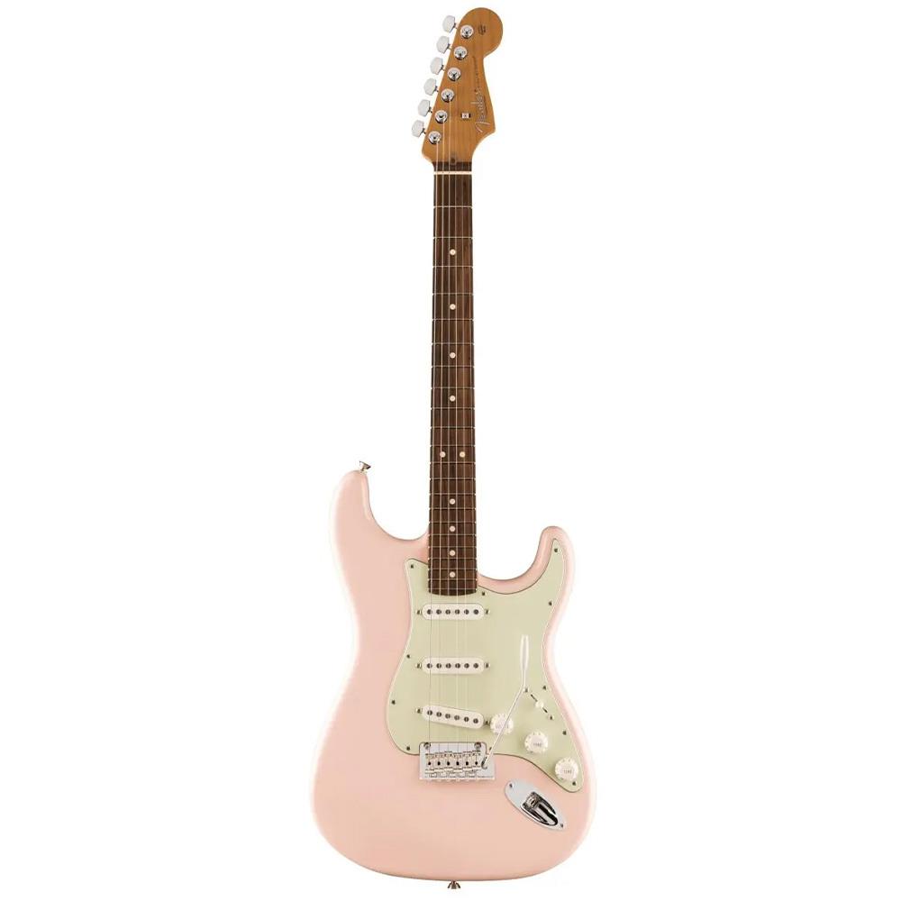 Fender Limited Edition American Professional II Stratocaster Roasted Akçaağaç Sap Gülağacı Klavye Shell Pink Elektro Gitar 1
