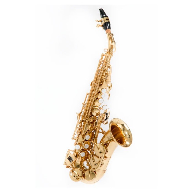 Jinbao JBSSC310GL Curved Soprano Saksafon (Gold Lacquer) 2