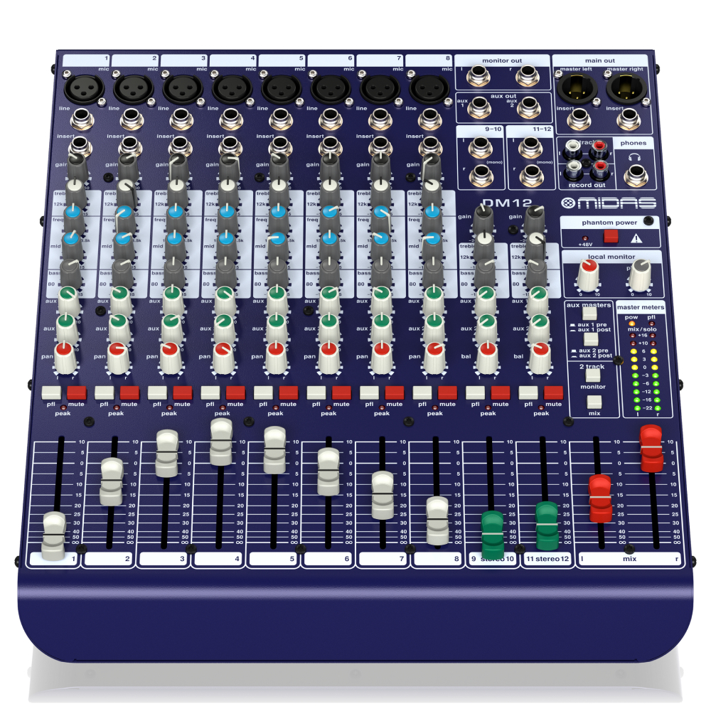 Midas DM12 12 Kanal Analog Mikser 2