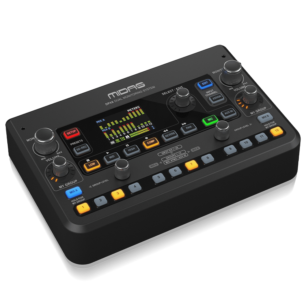 MIDAS DP48 48-Kanal Kişisel Monitör Mikseri 2