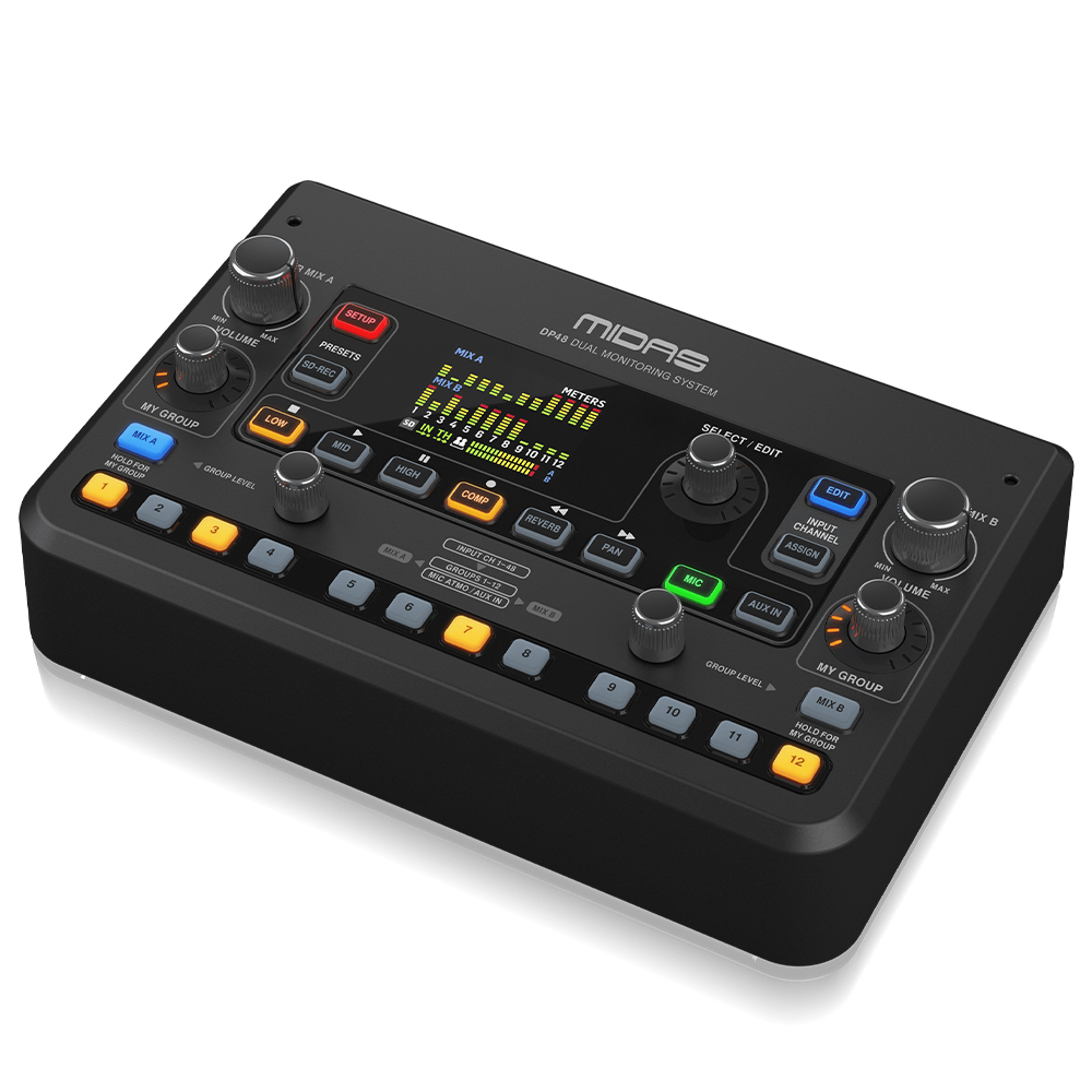 MIDAS DP48 48-Kanal Kişisel Monitör Mikseri 3