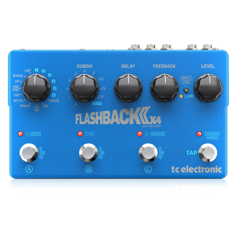 TC Electronic Flashback 2 X4 Delay Pedalı 1