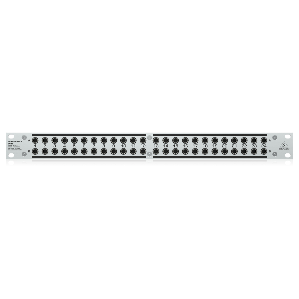 BEHRINGER Çok Fonksiyonlu Dengeli Patchbay 1