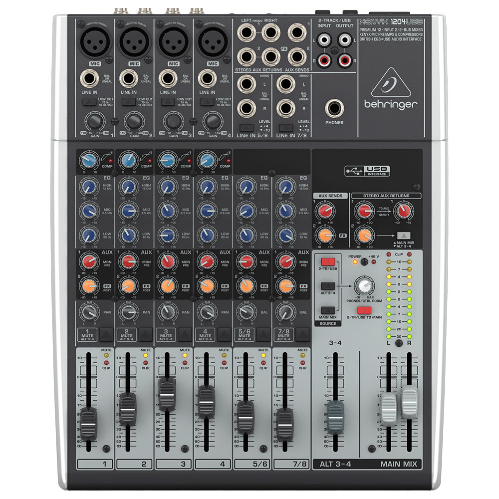 BEHRINGER XENYX 1204USB / Analog Mixer 1