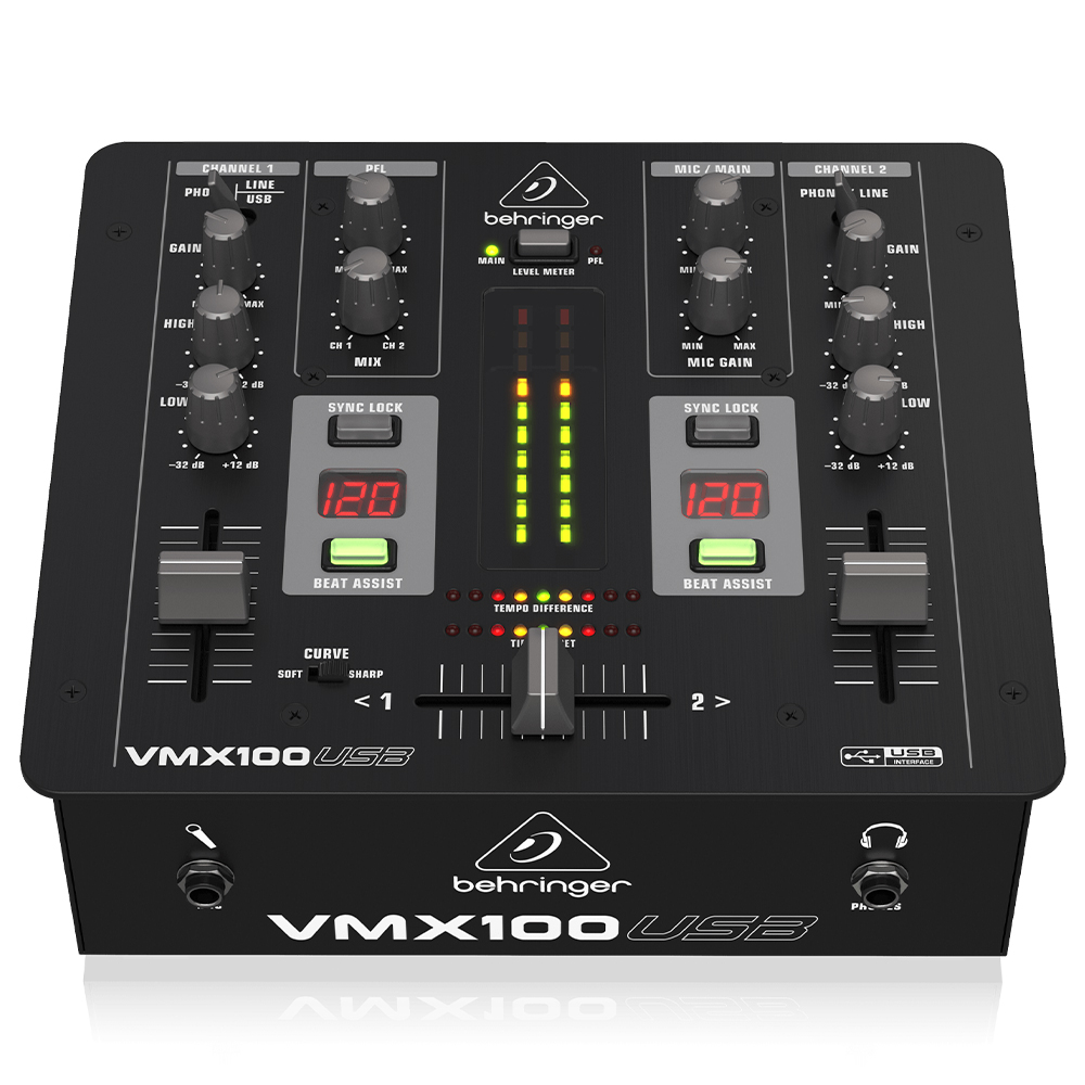 BEHRINGER Pro Mixer VMX100USB USB Dj Mikseri 2