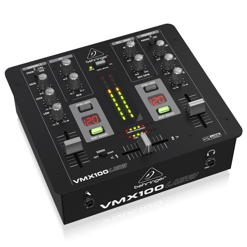 BEHRINGER Pro Mixer VMX100USB USB Dj Mikseri 3