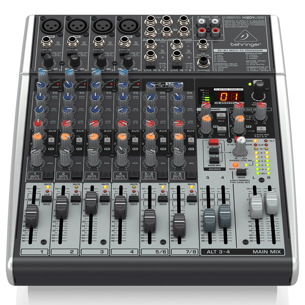 BEHRINGER XENYX X1204USB Analog Mixer 2
