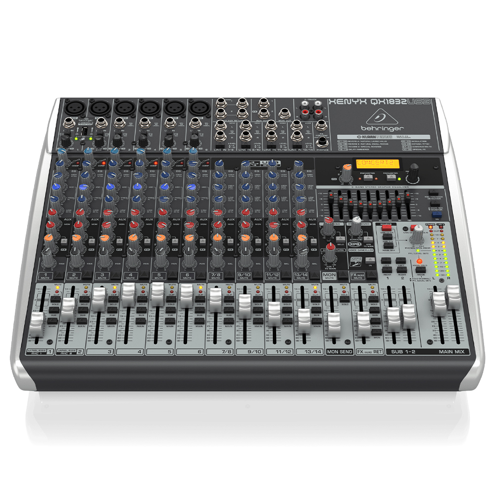 BEHRINGER XENYX QX1832USB Premium XENYX Analog Mixer 2