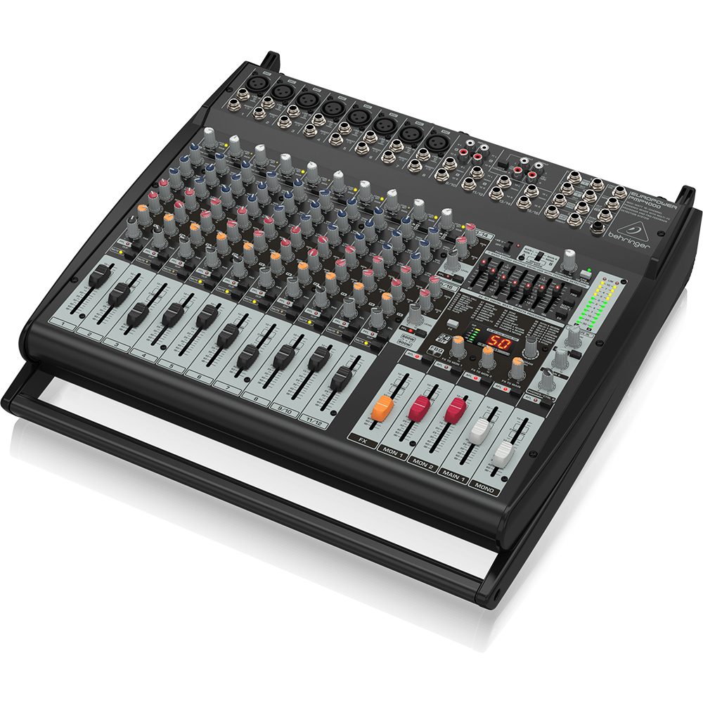 BEHRINGER PMP4000 Europower 1600 Watt 16 Kanal Power Mixer 3