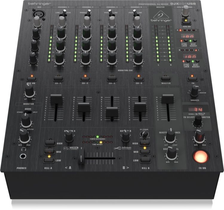 BEHRINGER Pro Mixer DJX900USB 5 Kanallı USB Dj Mikser 2