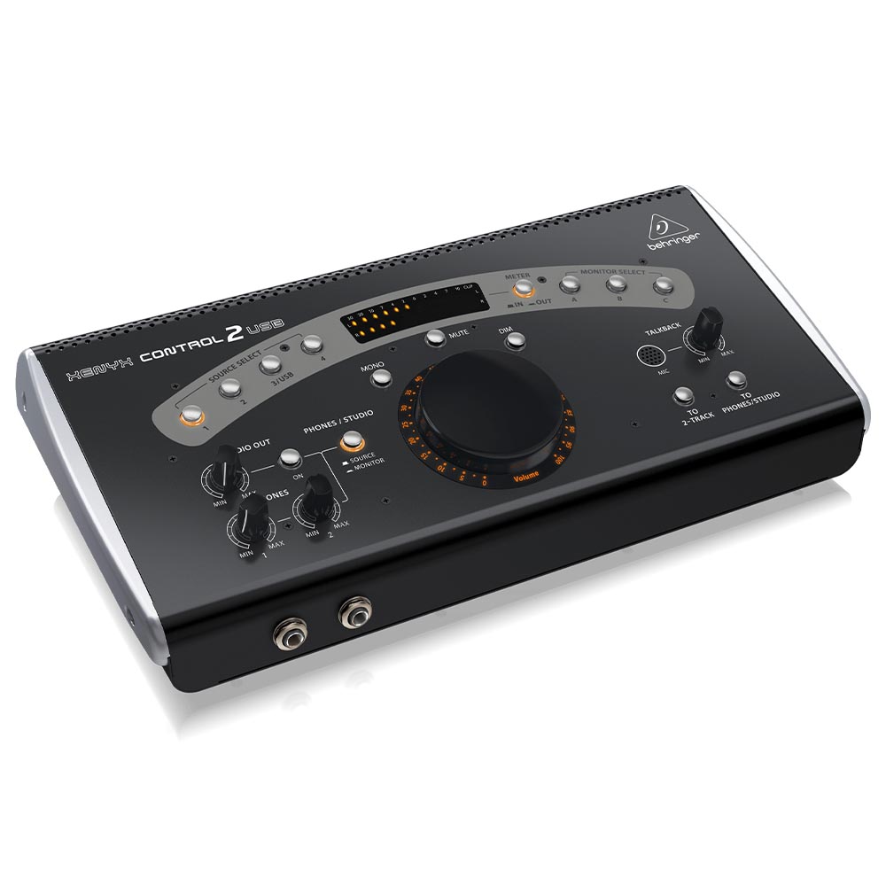 BEHRINGER XENYX CONTROL2USB Stüdyo Kontrol Ünitesi 3