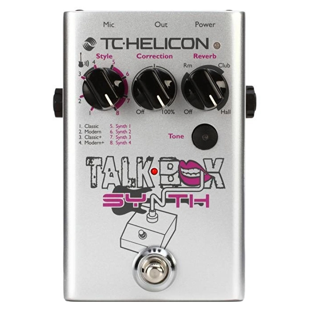 TC Electronic Talkbox Synth Pedalı 1