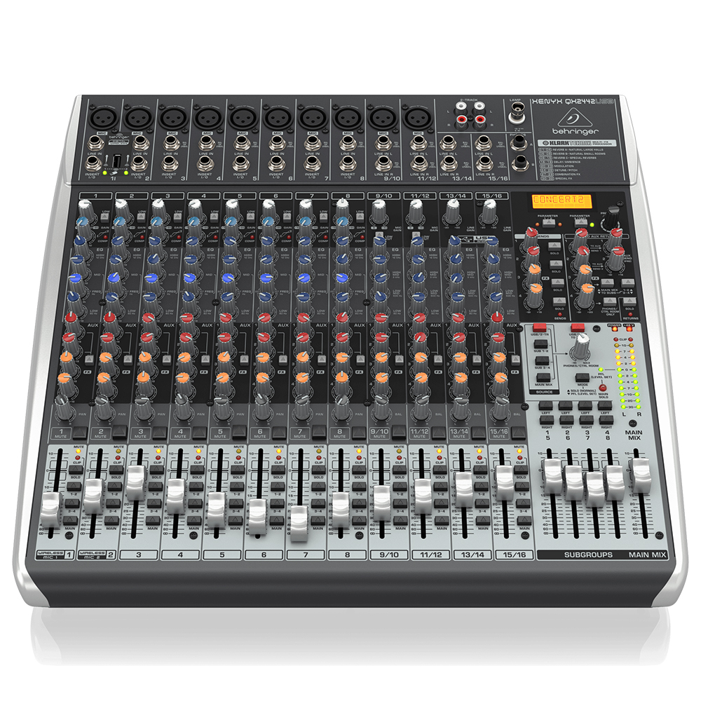 BEHRINGER QX2442USB XENYX  Analog Mixer 2
