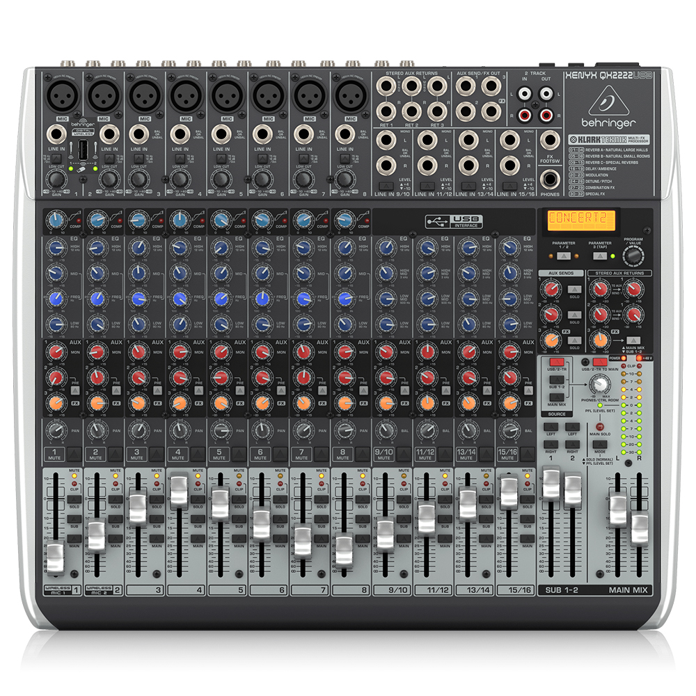 BEHRINGER XENYX QX2222USB / Analog Mixer 1