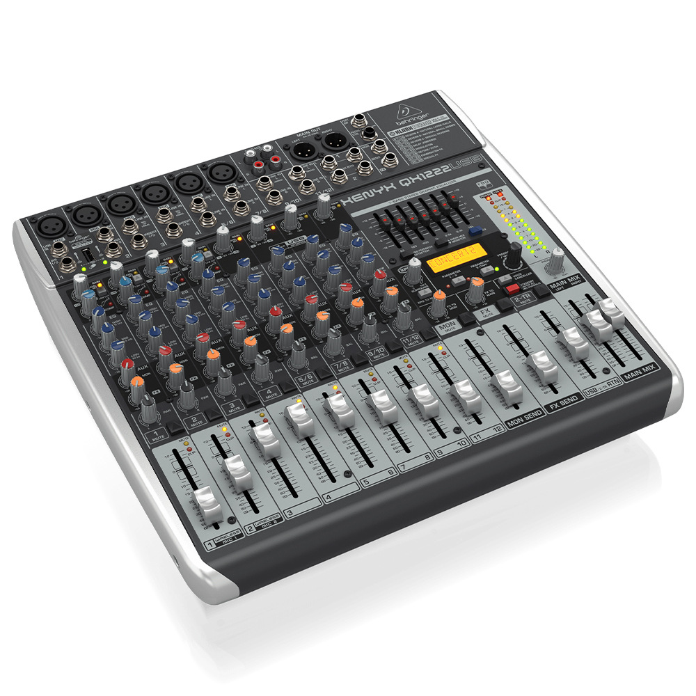 BEHRINGER QX1222USB XENYX Analog Mixer 3