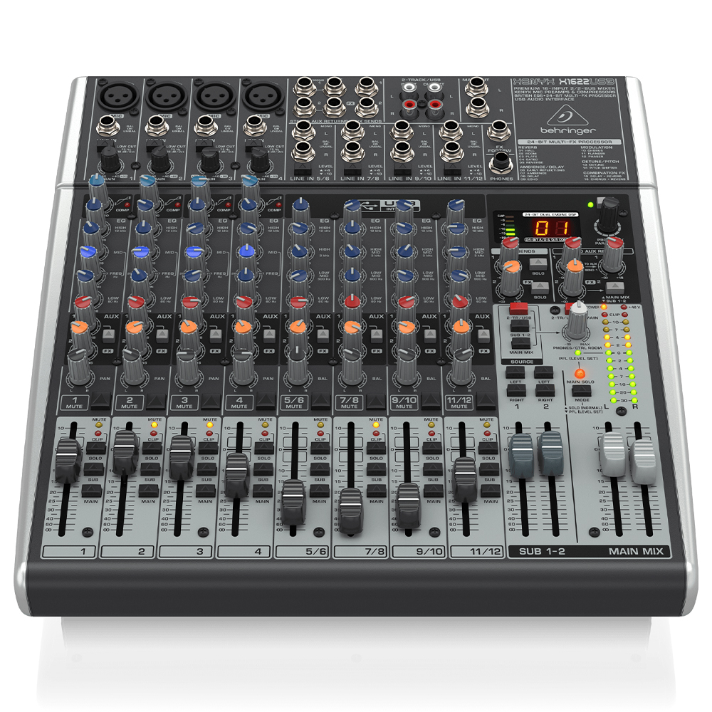 BEHRINGER X1622USB 16-Kanal 2/2-Bus Analog Mixer 2
