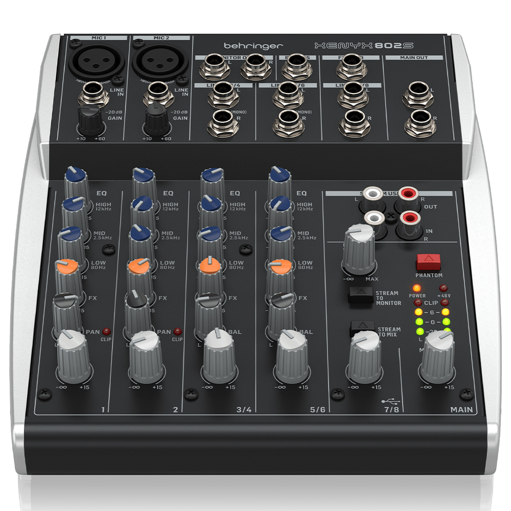 BEHRINGER XENYX 802S Mixer 2