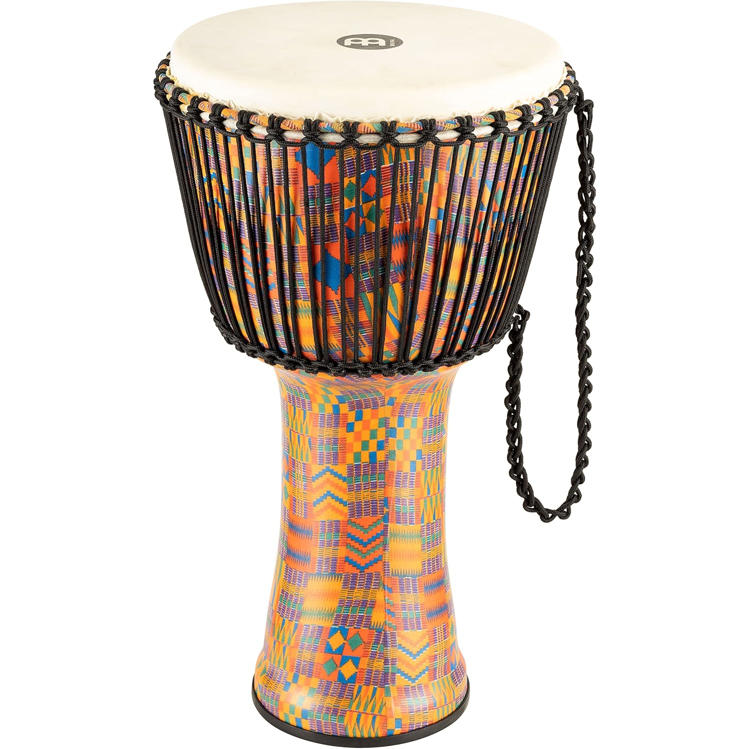 Meinl PADJ2-XL-G Travel Series X Large 14" Djembe "Kenyan Quilt" 1