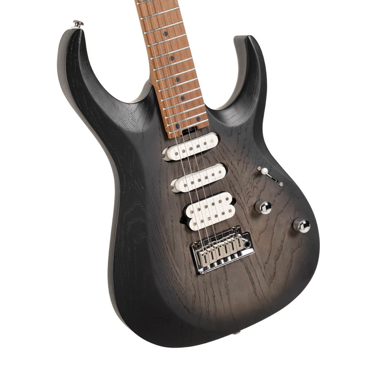 ELEKTRO GİTAR, OPEN PORE BLACK BURST, KILIFLI 3