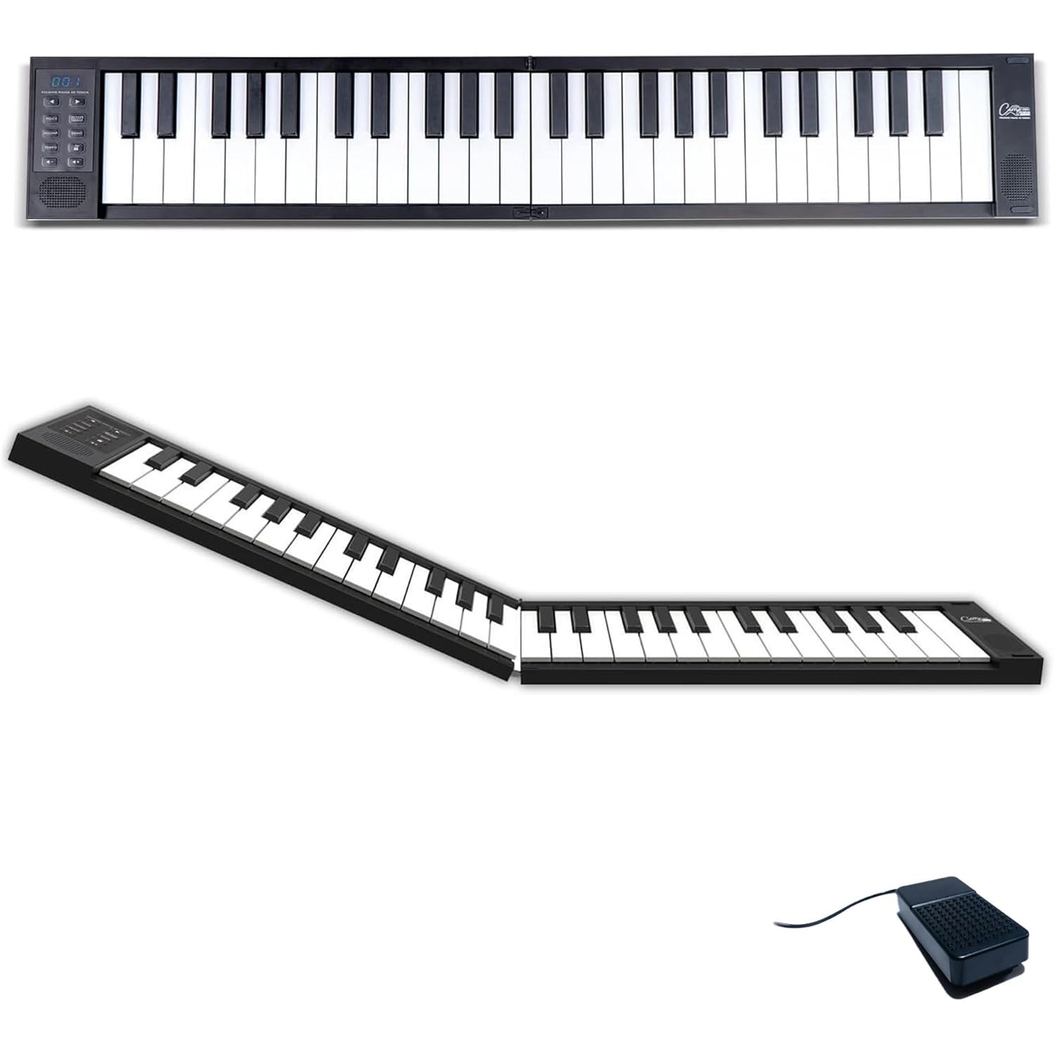 Blackstar Carry-on Folding Piano 49 Touch Tuşlu Taşınabilir & Katlanabilir Klavye (Siyah) 1