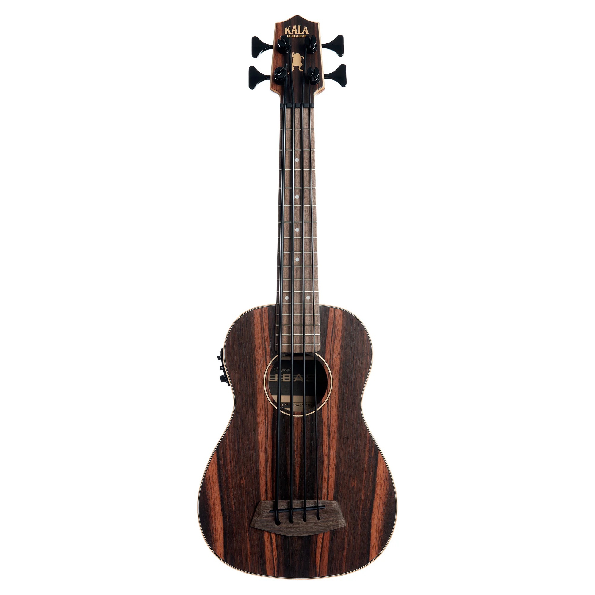 Kala U-bass Şeritli Abanoz Elektro Akustik Mini Bas Gitar 1