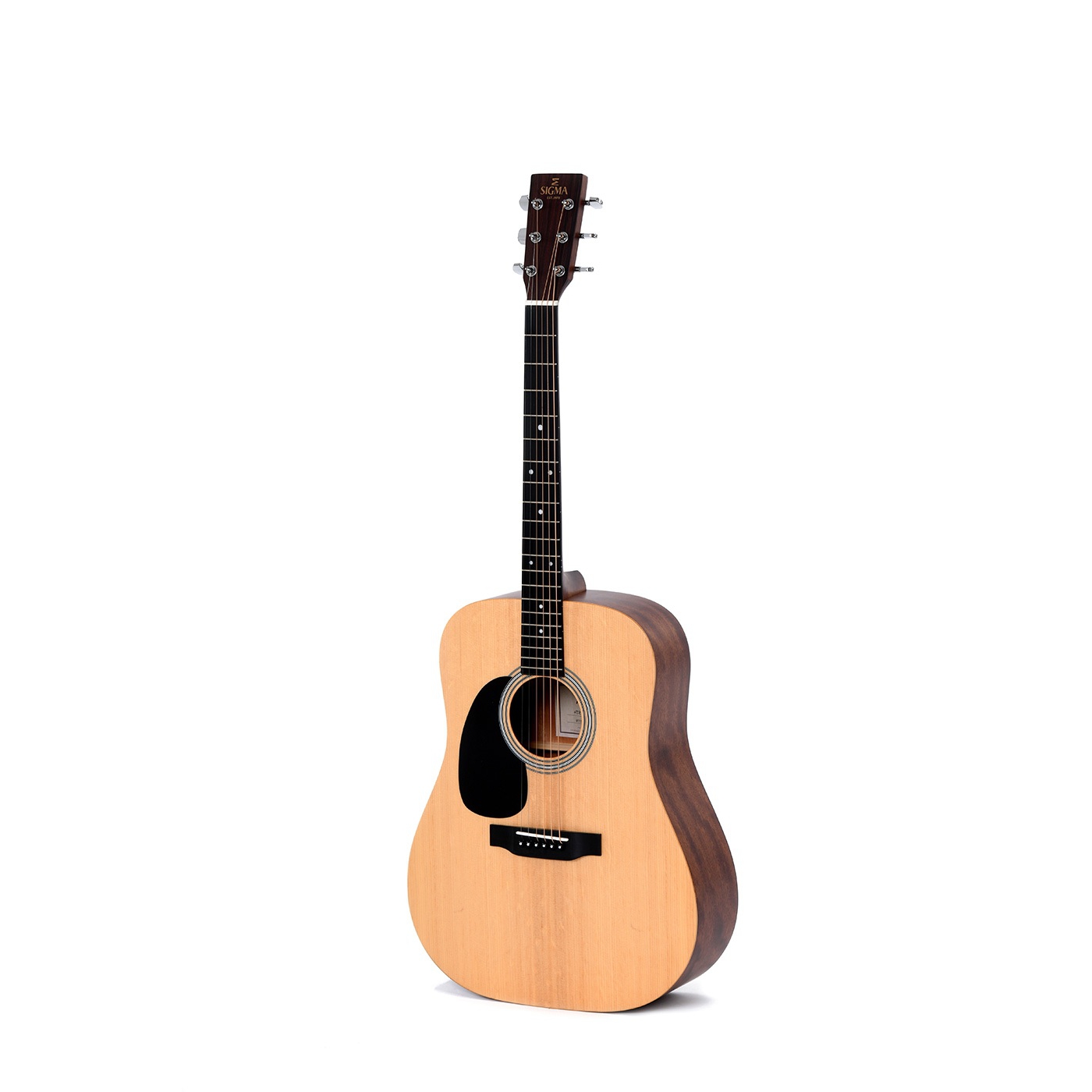 Sigma DM-STL Solak Akustik Gitar (Natural) 1