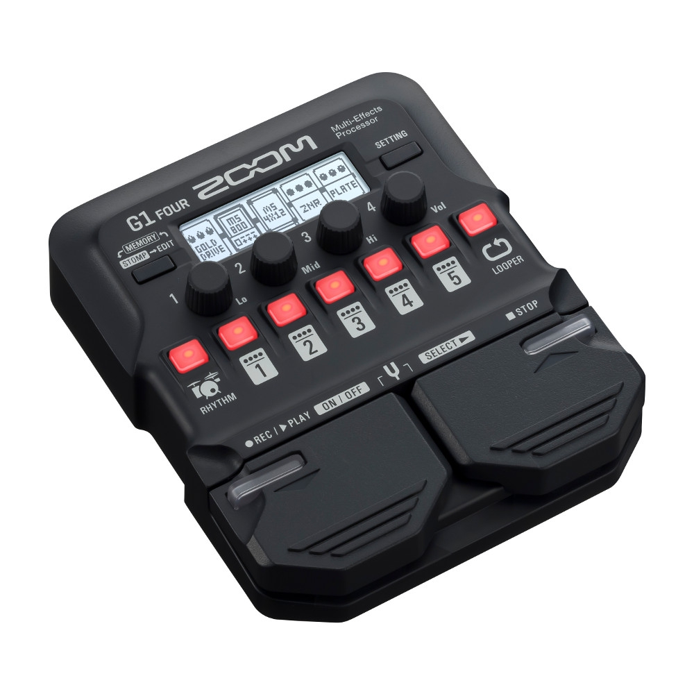 Zoom G1 FOUR Multi-Efekt Prosesörü 2