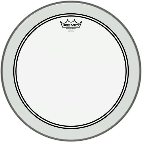 REMO P3-0316-BP- Powerstroke® P3 Şeffaf 16" Davul Derisi 1
