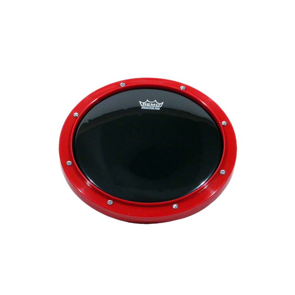 REMO PRACTICE PAD AMBASSADOR EBONY 8 inç Kırmızı 1