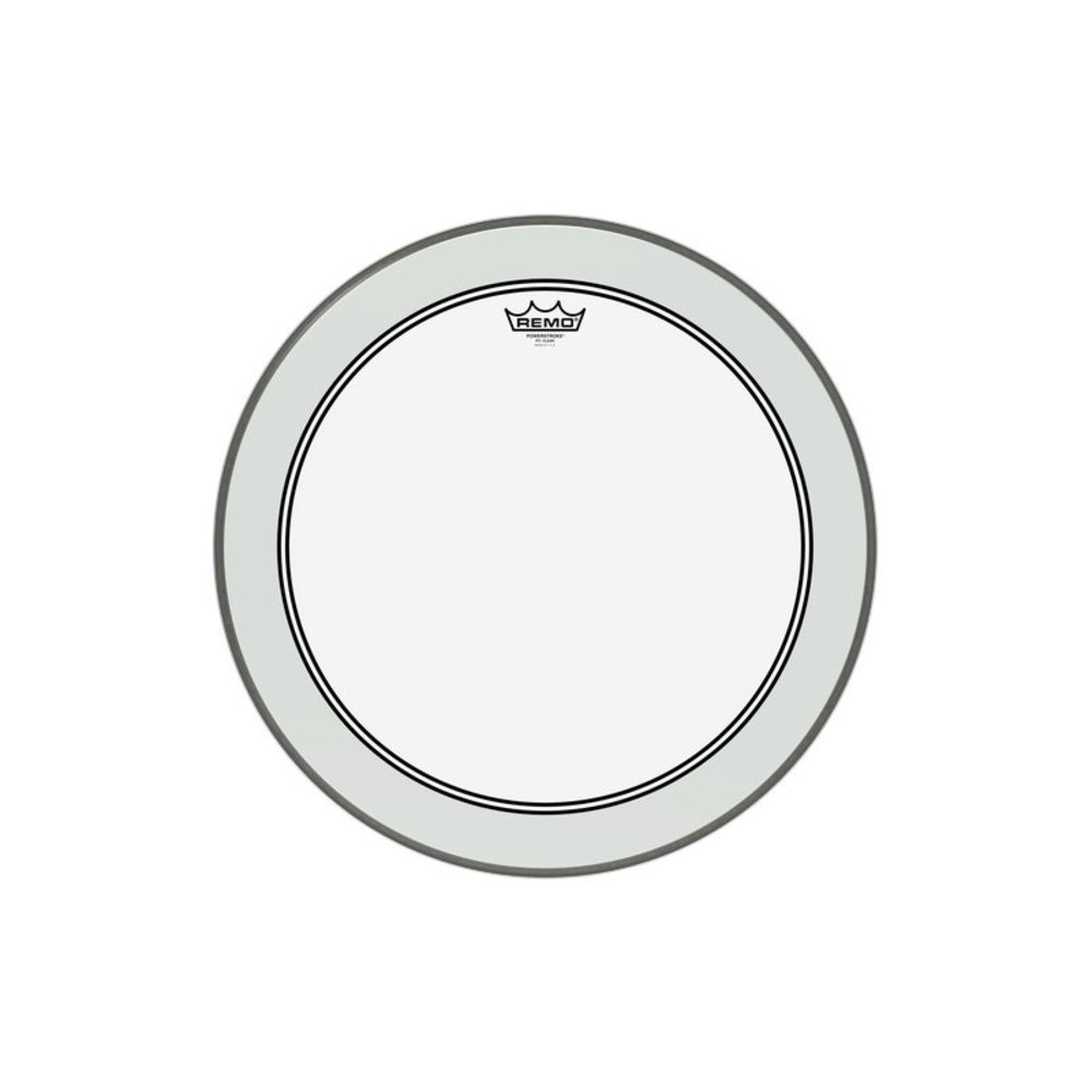 REMO POWERSTROKE® P3 CLEAR 22 inç Kick Derisi 1