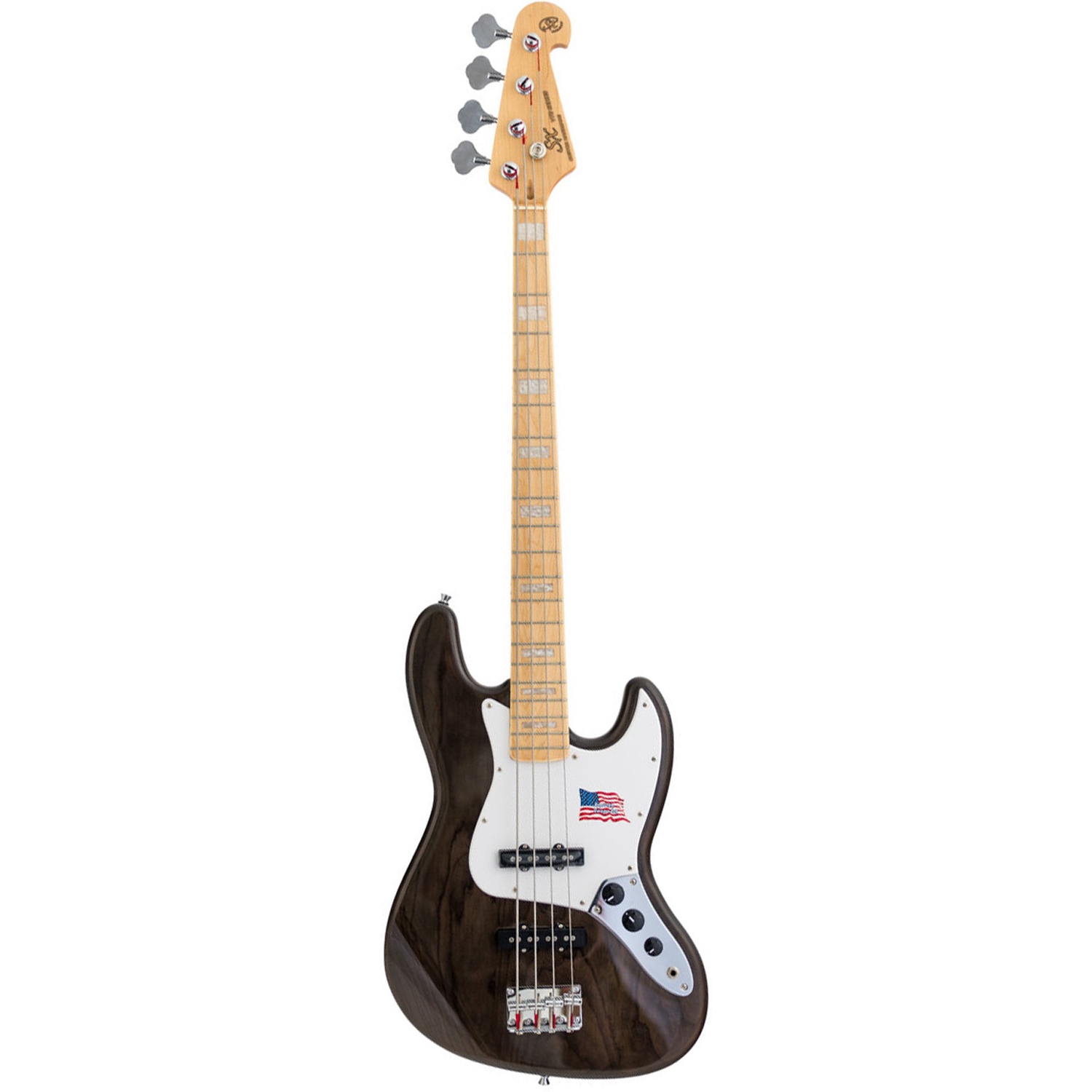 SX SJB75/TBK Bas Gitar (Trans Black) 2